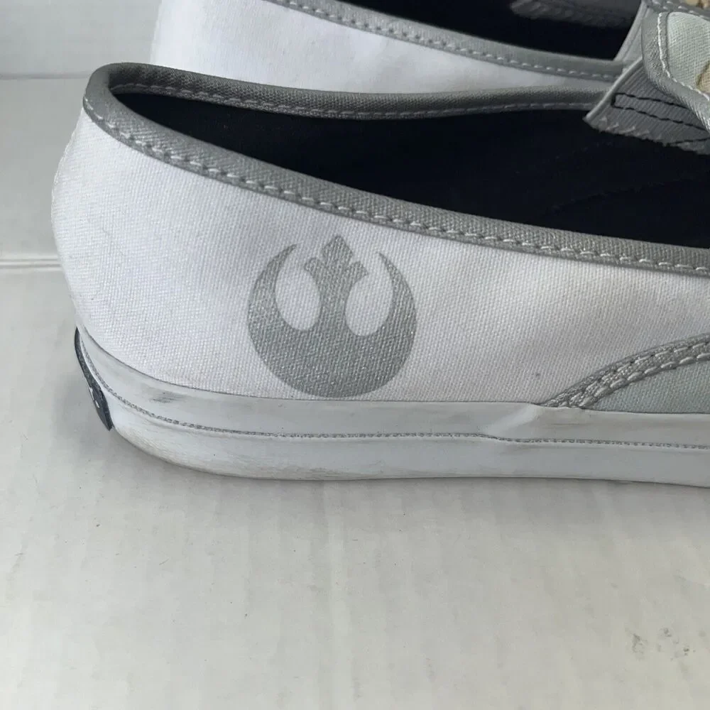 Sperry Cloud Droids Star Wars Mens Casual Multicolor Slip On Boat Shoes Size 9.5
